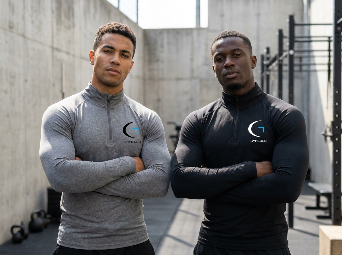 Long sleeve Quarter zip Tight fit top