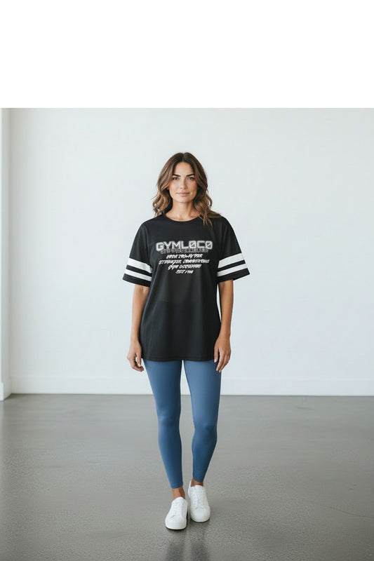 Women Mesh Sore Today's loose fit Tee