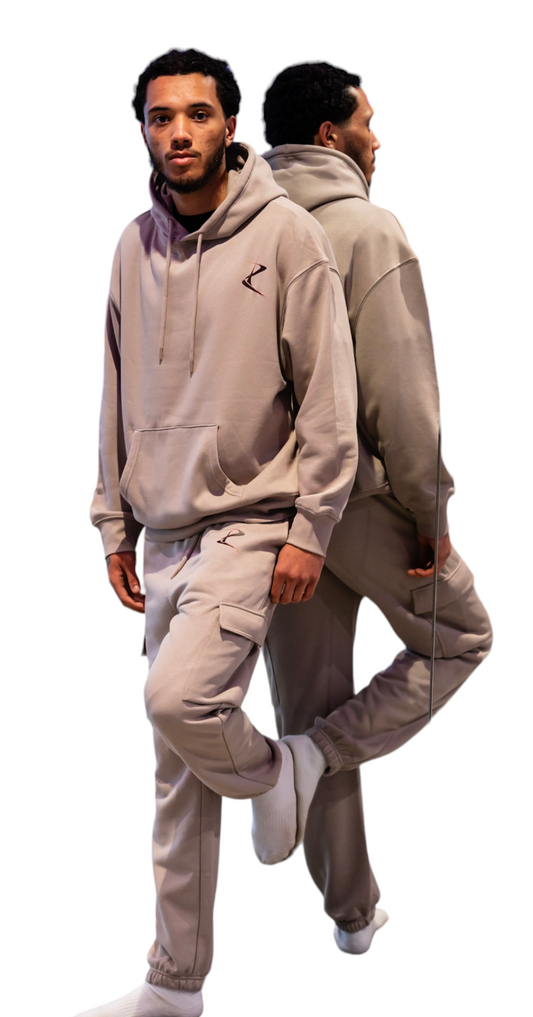 Drop shoulder Unisex Tracksuit