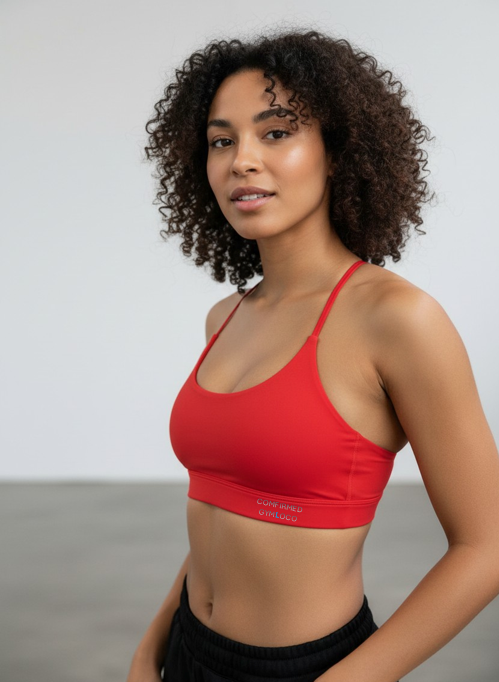 Bra Top Cross Back