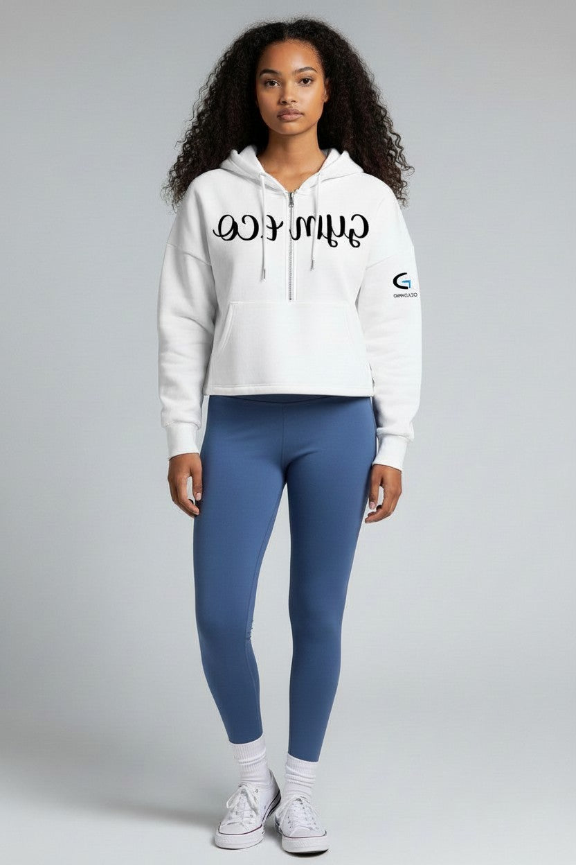 Mirror 1/2 Zip Loose fit Hoodie