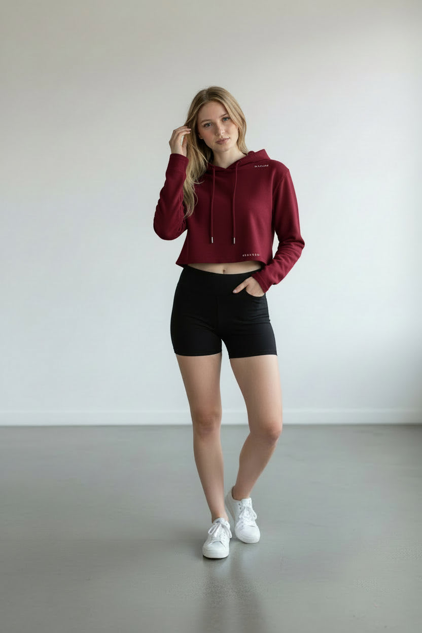Gymloco Crop lw Hoodie