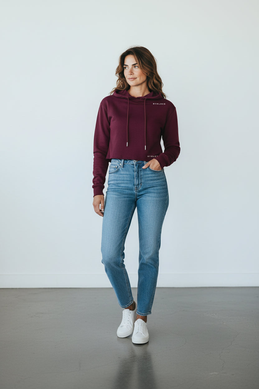 Gymloco Crop lw Hoodie