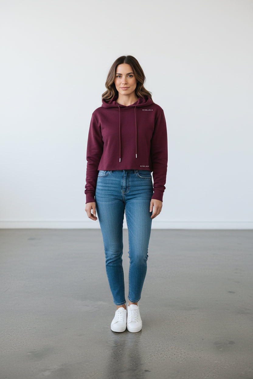 Gymloco Crop lw Hoodie